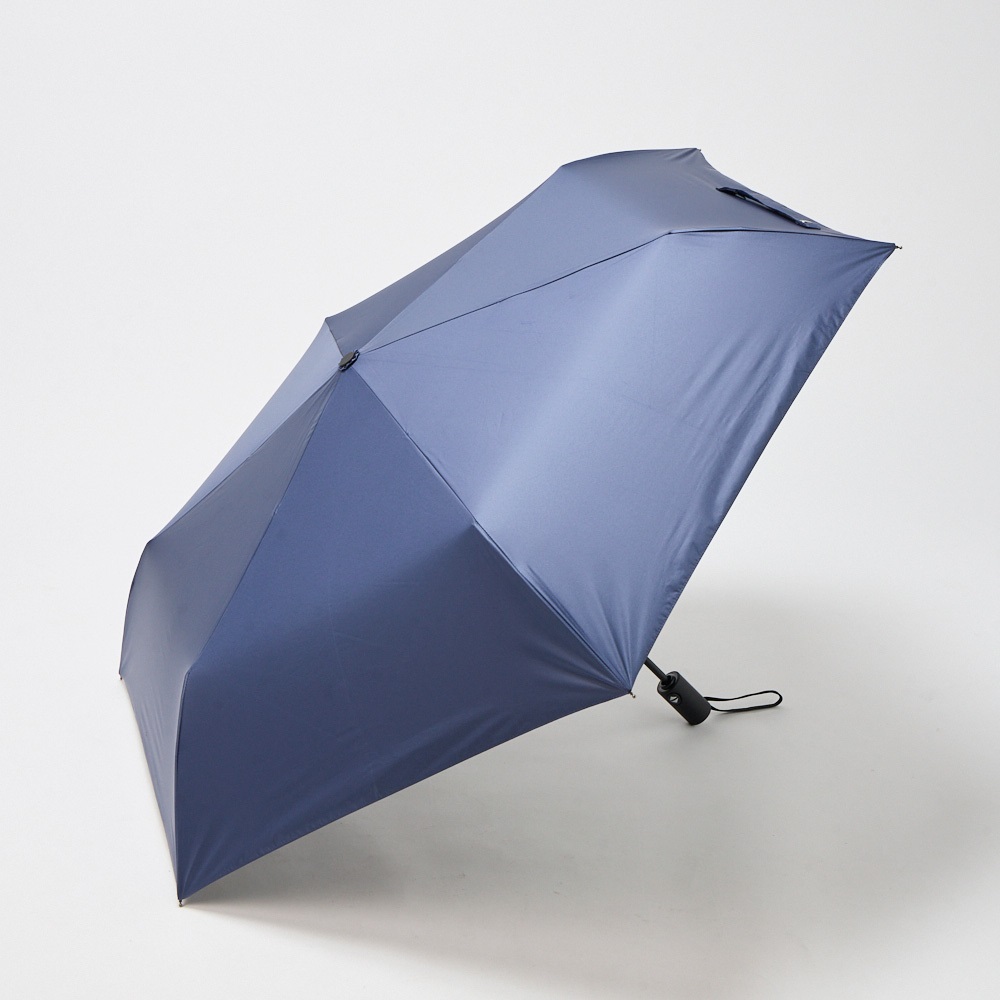 トップバリュ(TOPVALU) 折傘 自動開閉 晴雨兼用傘(コイアオ-58CM)