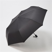 トップバリュ(TOPVALU) 折傘 耐風骨仕様 風に強い傘(クロ-60CM)