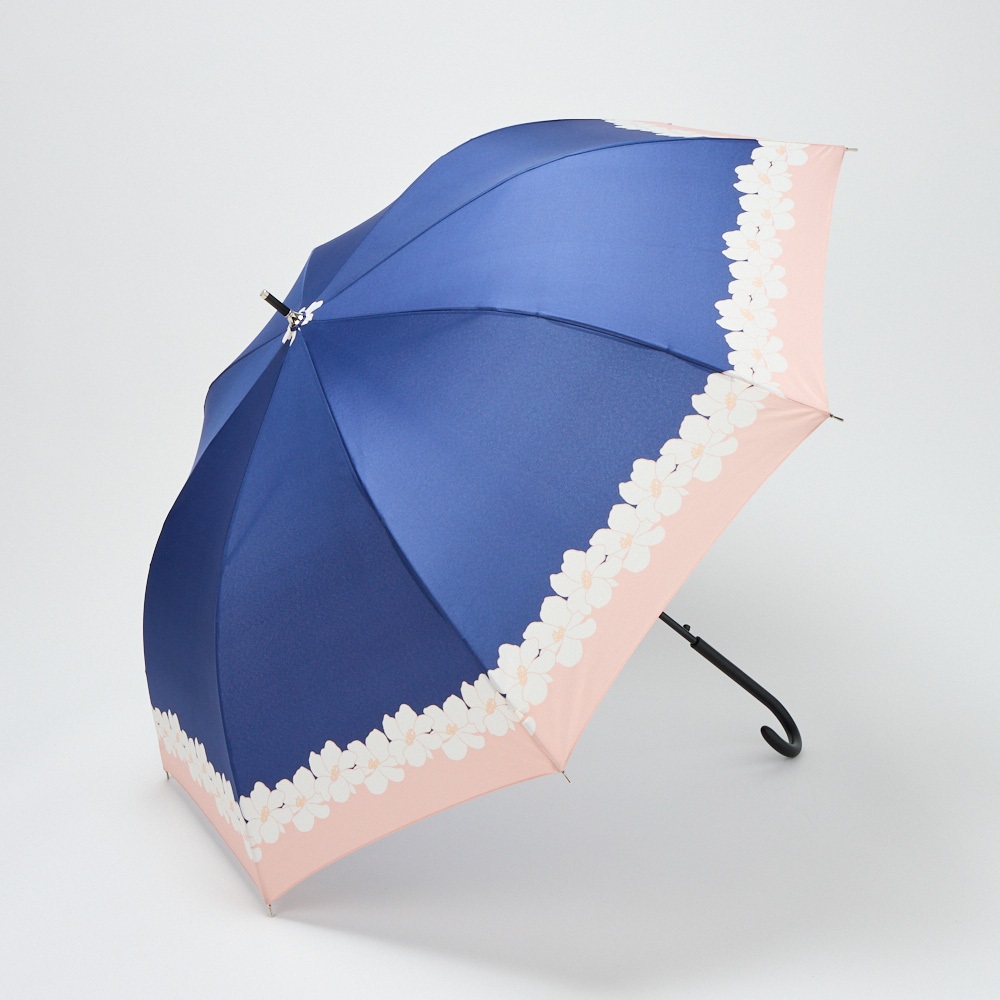 婦人長傘 すそフラワー 大きいサイズ | イオンスタイルオンライン 衣料
