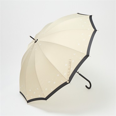 長傘 12本骨 ねこ レディス(ウスチャ-58CM)
