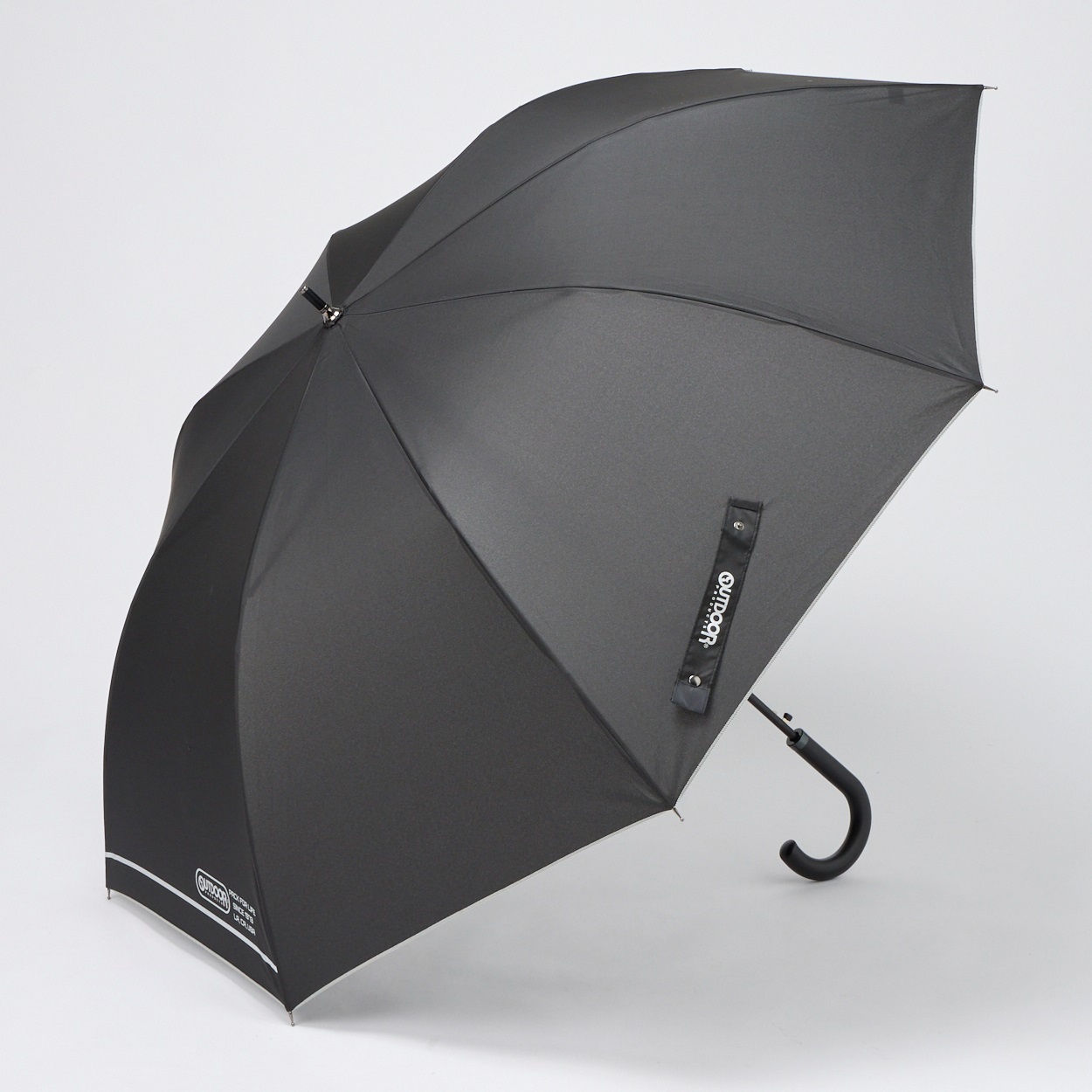 OUTDOOR PRODUCTS(アウトドア プロダクツ) 耐風骨仕様 紳士長傘(クロ-70CM)