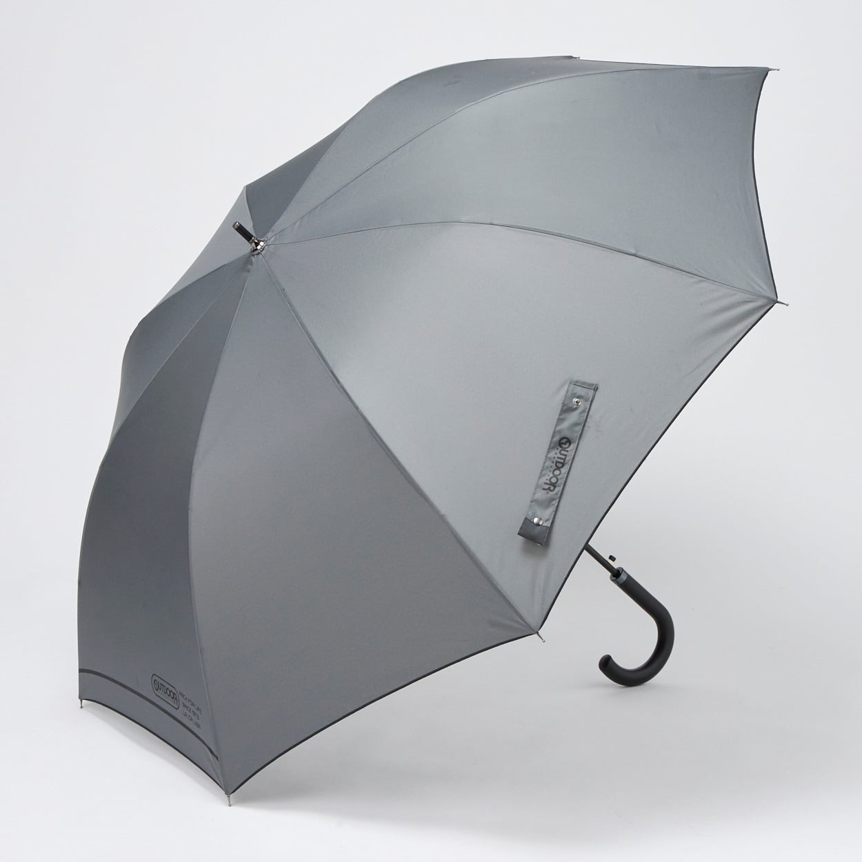 OUTDOOR PRODUCTS(アウトドア プロダクツ) 耐風骨仕様 紳士長傘(チャコ－ルグレ－-70CM)