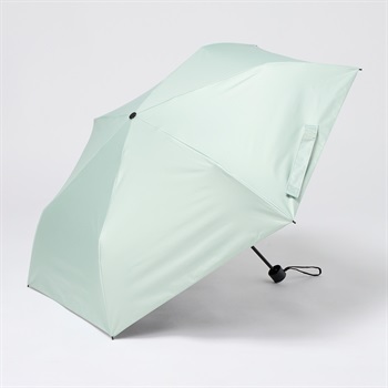 【ポイント20倍対象商品】Water front(ウォーターフロント) 晴雨兼用 全天候折傘(ウスミドリ-55CM)
