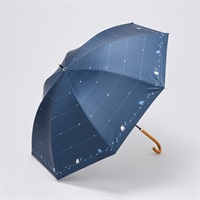 moz(モズ) 長傘 晴雨兼用 柄 レディス(コイアオ-55CM)