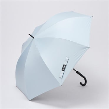 moz(モズ) 晴雨兼用 長傘 moz 無地(ウスアオ-60CM)