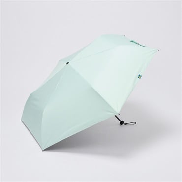 moz(モズ) 晴雨兼用 折傘 moz 無地(ウスミドリ-55CM)