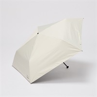 晴雨兼用 折傘 IZA スーパースリム(シロ-50CM)