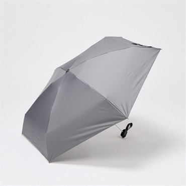 晴雨兼用 折傘 IZA コンパクト(ウスグレー-53CM)