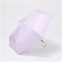 晴雨兼用 折傘 Wpc マーガレット(ウスムラサキ-55CM)