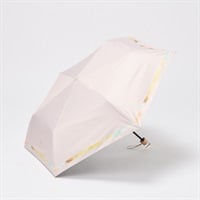 【ポイント20倍対象商品】晴雨兼用 折傘 Wpc ニュアンスライン(ウスチャ-50CM)