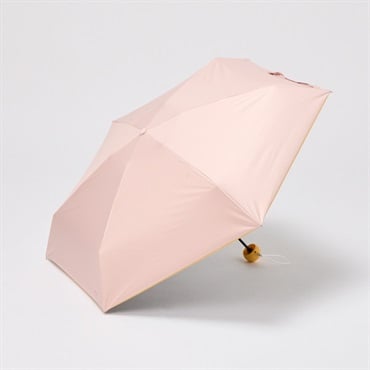 晴雨兼用 折傘 Wpc. ベビーコロン(ウスアカ-47CM)