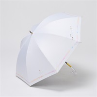 晴雨兼用 長傘 Wpc. ニュアンスライン(シロ-50CM)
