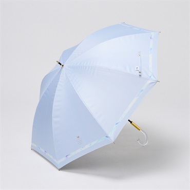 晴雨兼用 長傘 Wpc ニュアンスライン(ウスアオ-50CM)