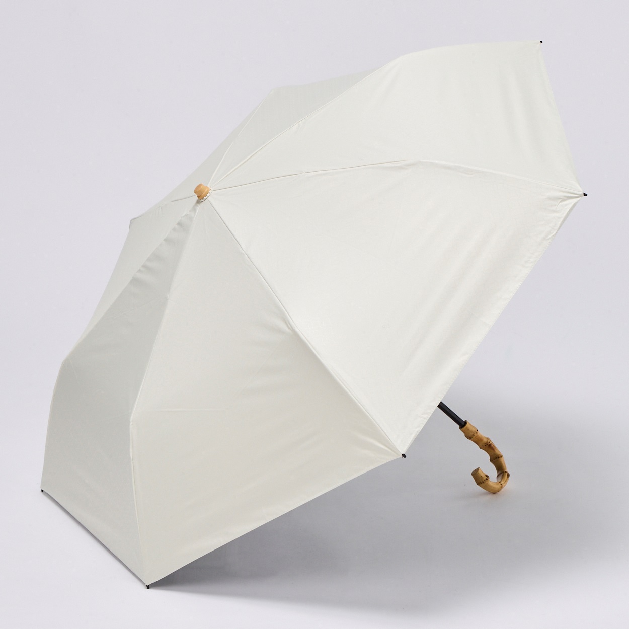 晴雨兼用 折傘 mabu エド(シロ-50CM)