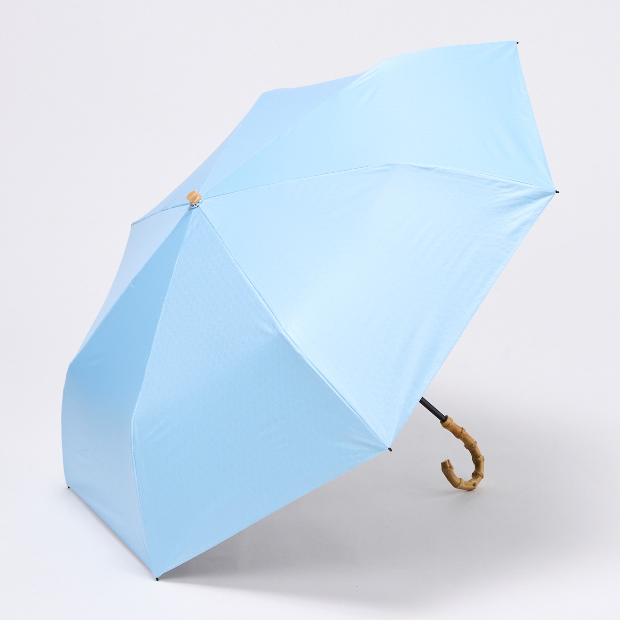 晴雨兼用 折傘 mabu エド(ウスアオ-50CM)
