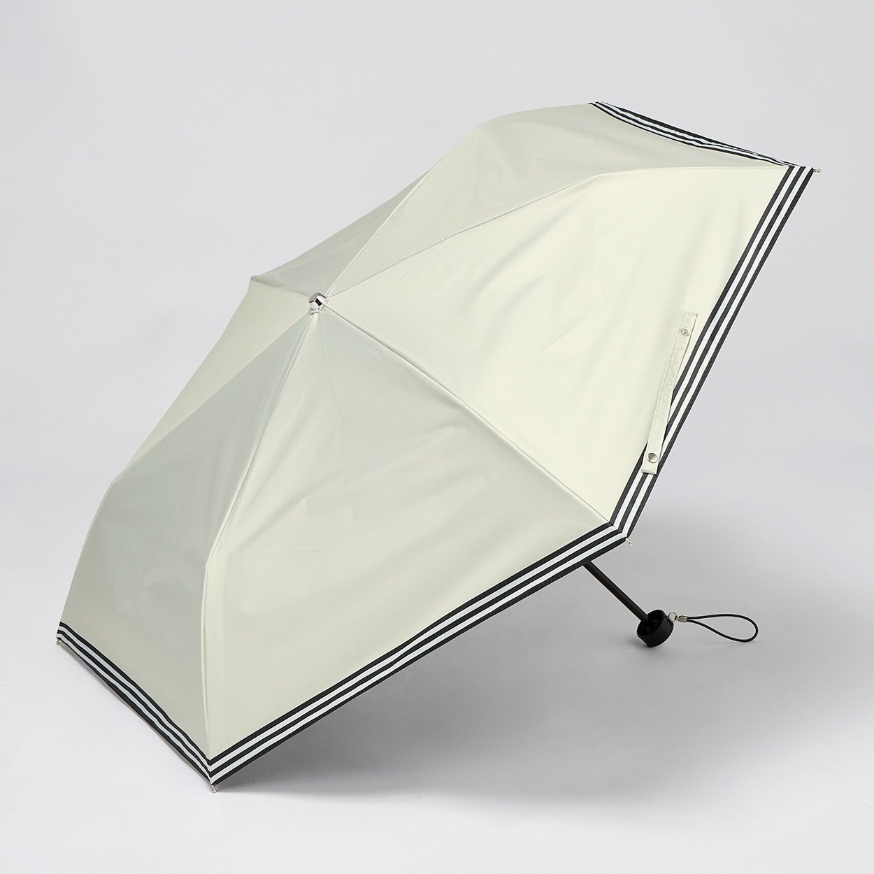晴雨兼用折傘 ミニ ボーダー | イオンスタイルオンライン 衣料品
