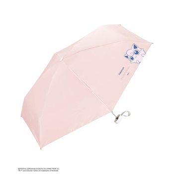 晴雨兼用折傘 遮光冒険のパートナーmini(プリン-47CM)