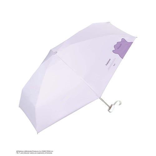晴雨兼用折傘 遮光冒険のパートナーmini(メタモン-47CM)