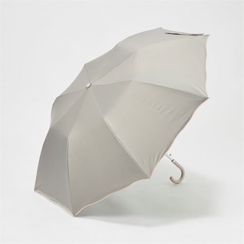 折傘 晴雨兼用 ウエーブカット レディス(ウスクロ-55CM)