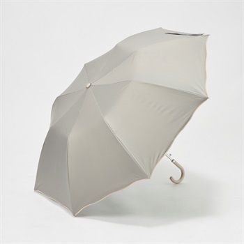 折傘 晴雨兼用 ウエーブカット レディス(ウスクロ-55CM)
