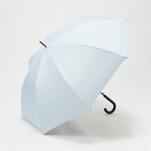 トップバリュ(TOPVALU) 長傘 耐風骨仕様 風に強い晴雨兼用傘 メンズ(ウスアオ-65CM)