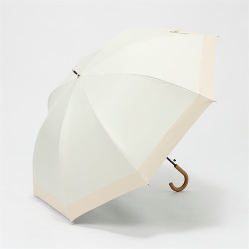 トップバリュ(TOPVALU) 長傘 ワンタッチ式 Z耐風骨仕様 晴雨兼用傘 ユニセックス