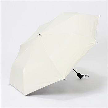 トップバリュ(TOPVALU) 耐風骨仕様 風に強い晴雨兼用傘(シロ-60CM)