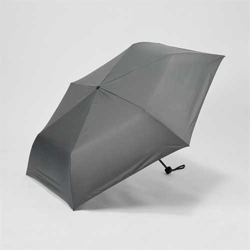 トップバリュ(TOPVALU) 折傘 軽量ワイド 晴雨兼用傘 メンズ(ウスクロ-62CM)