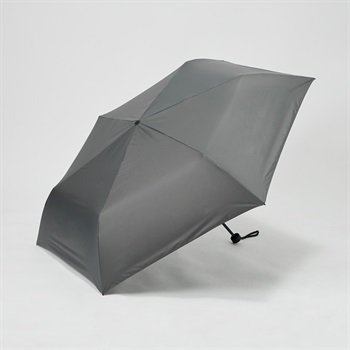 トップバリュ(TOPVALU) 折傘 軽量ワイド 晴雨兼用傘 メンズ(ウスクロ-62CM)