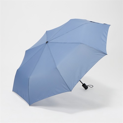 トップバリュ(TOPVALU) 折傘 耐風骨仕様 風に強い傘 メンズ(アオ-60CM)