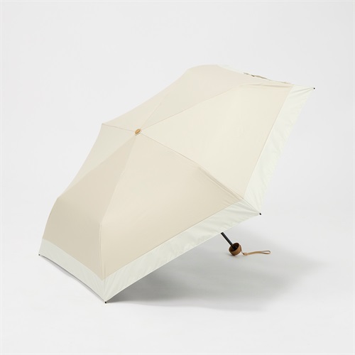 トップバリュ(TOPVALU) 折傘 軽い晴雨兼用傘 レディス(ウスチャ-50CM)