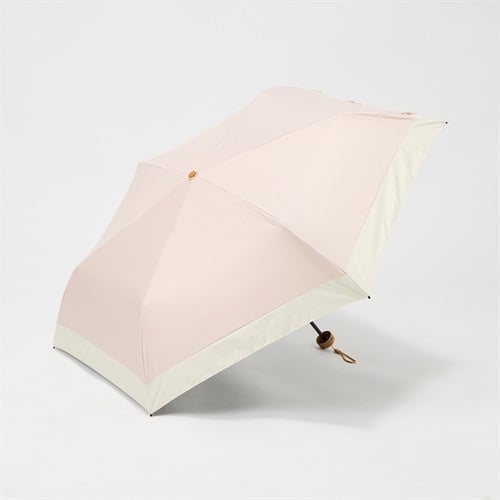 トップバリュ(TOPVALU) 折傘 軽い晴雨兼用傘 レディス