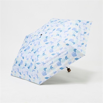 tenoe(テノエ) 折傘 晴雨兼用 レディス(ことりのおしゃべり-55CM)