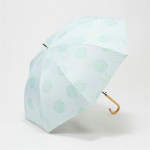 tenoe(テノエ) 長傘 晴雨兼用 レディス(あじさいの丘-60CM)