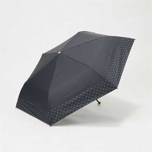 OPAQUE.CLIP(オペークドットクリップ) 折傘 晴雨兼用  レディス(クロ-55CM)