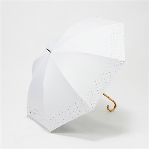 OPAQUE.CLIP(オペークドットクリップ) 長傘 晴雨兼用 レディス(シロ-55CM)