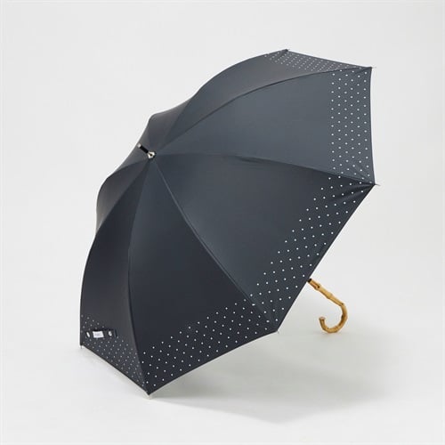 OPAQUE.CLIP(オペークドットクリップ) 長傘 晴雨兼用 レディス(クロ-55CM)