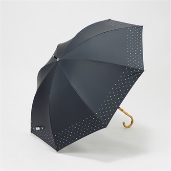 OPAQUE.CLIP(オペークドットクリップ) 長傘 晴雨兼用 レディス(クロ-55CM)