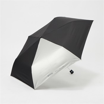 OUTDOOR PRODUCTS(アウトドア プロダクツ) 折傘 晴雨兼用 ロゴ ユニセックス(クロ-60CM)