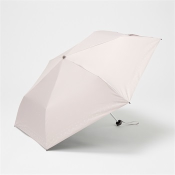 折傘 晴雨兼用 ドット総柄 レディス(ウスチャ-50CM)