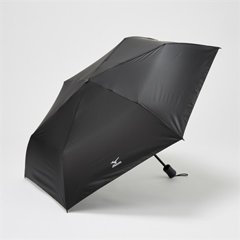 mizuno(ミズノ) 折傘 晴雨兼用 ユニセックス(クロ-55CM)