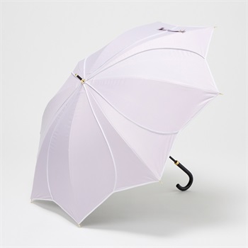 mily's mail(ミリーズメール)  ショート 長傘 晴雨兼用 フラワー レディス(ウスムラサキ-50CM)