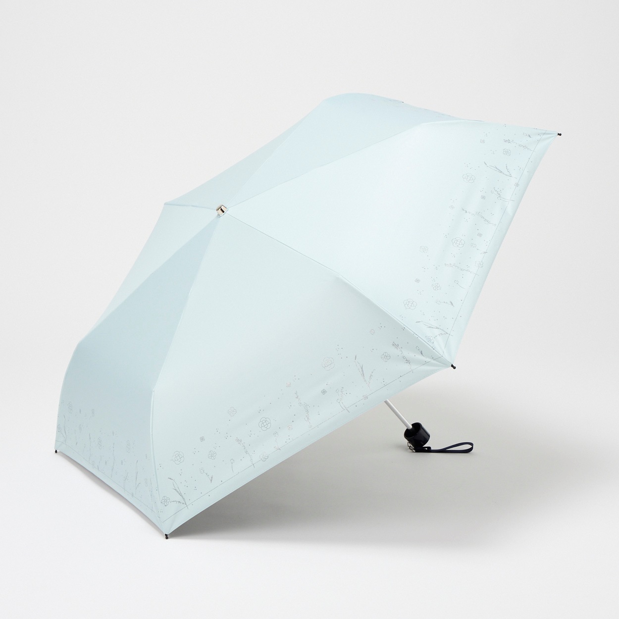 CLATHAS(クレイサス) 晴雨兼用 折傘 グリッタープリント レディス