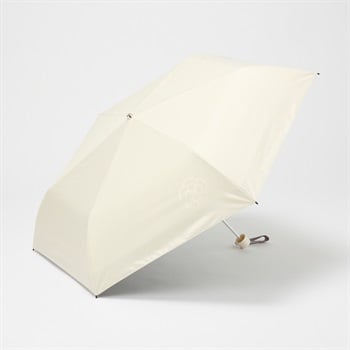 CLATHAS(クレイサス) 折傘 晴雨兼用 透明箔 レディス(ウスキイロ-54CM)