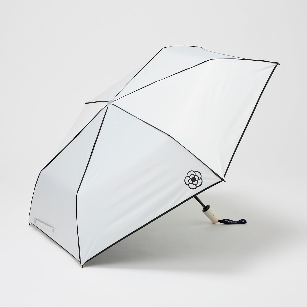 CLATHAS(クレイサス) 折傘 晴雨兼用 自動開閉 レディス(シロ-55CM)