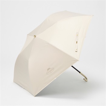 LITTLENOAH(リトルノア) ミニ 折傘 晴雨兼用 パール レディス(ウスチャ-50CM)