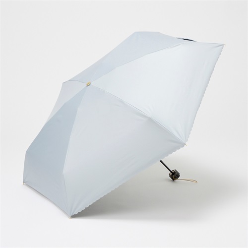 mily's mail(ミリーズメール)  ミニ 折傘 晴雨兼用 コンパクト  レディス(ウスミドリ-50CM)