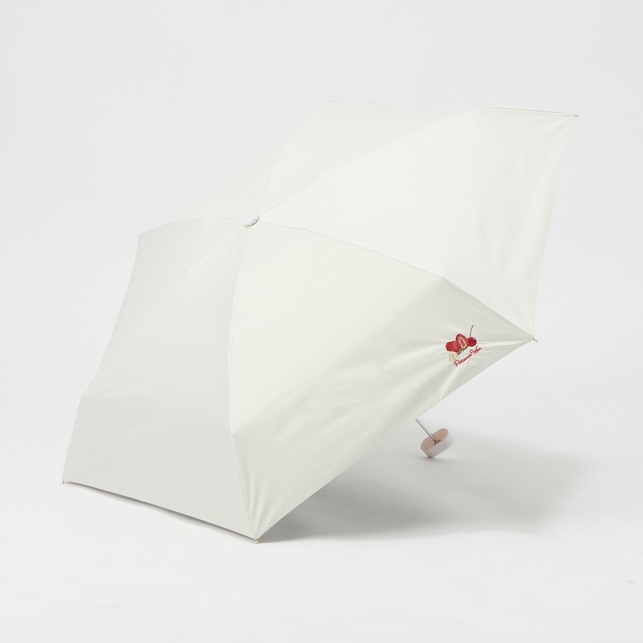 折傘 晴雨兼用 Wpc. 遮光ケーキモチーフmini レディス(オフ-50CM)