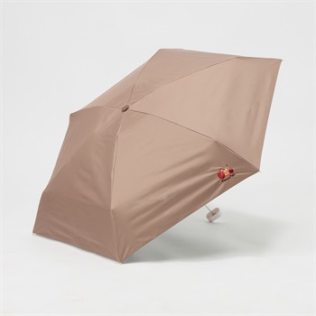折傘 晴雨兼用 Wpc. 遮光ケーキモチーフmini レディス(ブラウン-50CM)