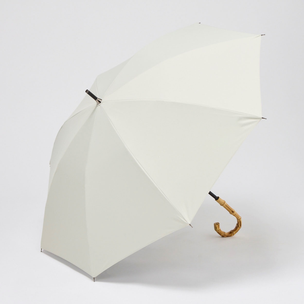 SUNSHIELD 遮熱 晴雨兼用傘 ショート ユニセックス(ウスチャ-50CM)